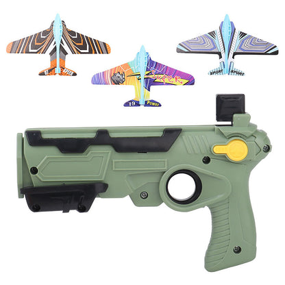 Catapult Plane Gun Toy Airplane Launcher Toy