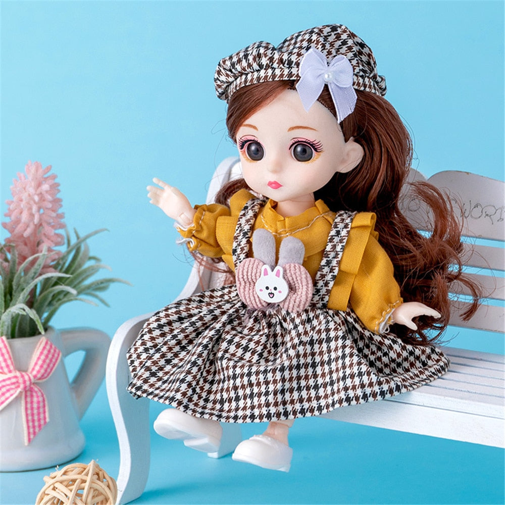 16cm Princess BJD Doll with Clothes and Shoes