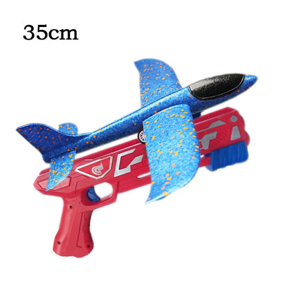 Foam Plane Glider Hand Throw Launcher Guns