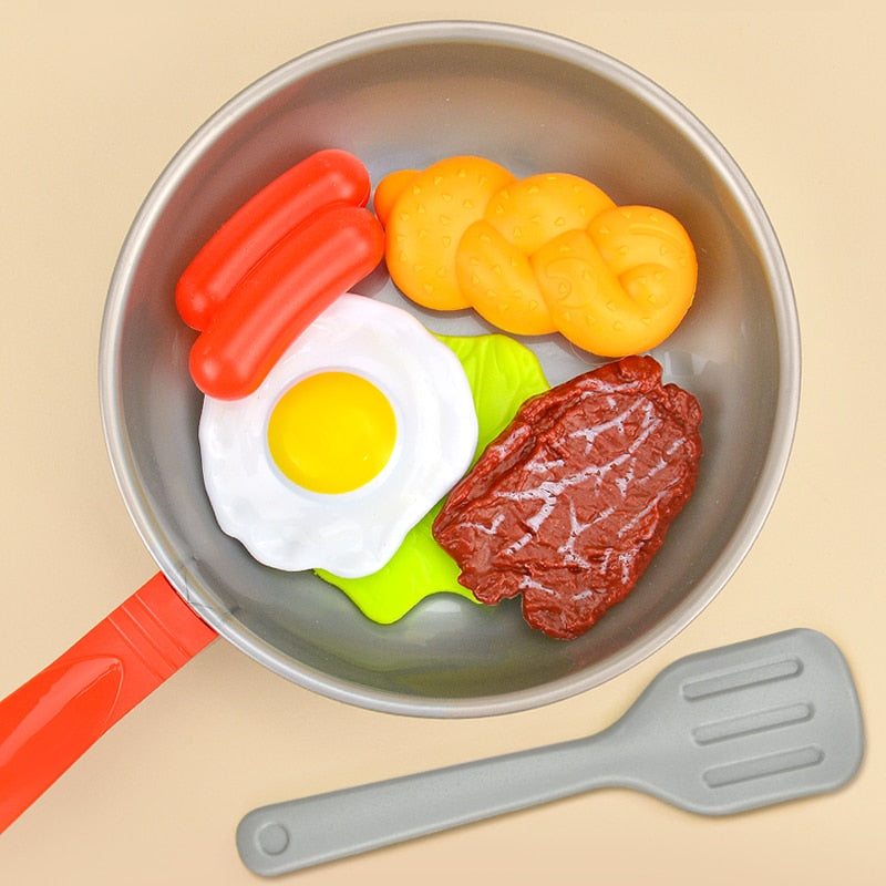 Kitchen Food Toys Simulation Kitchenware Play Set