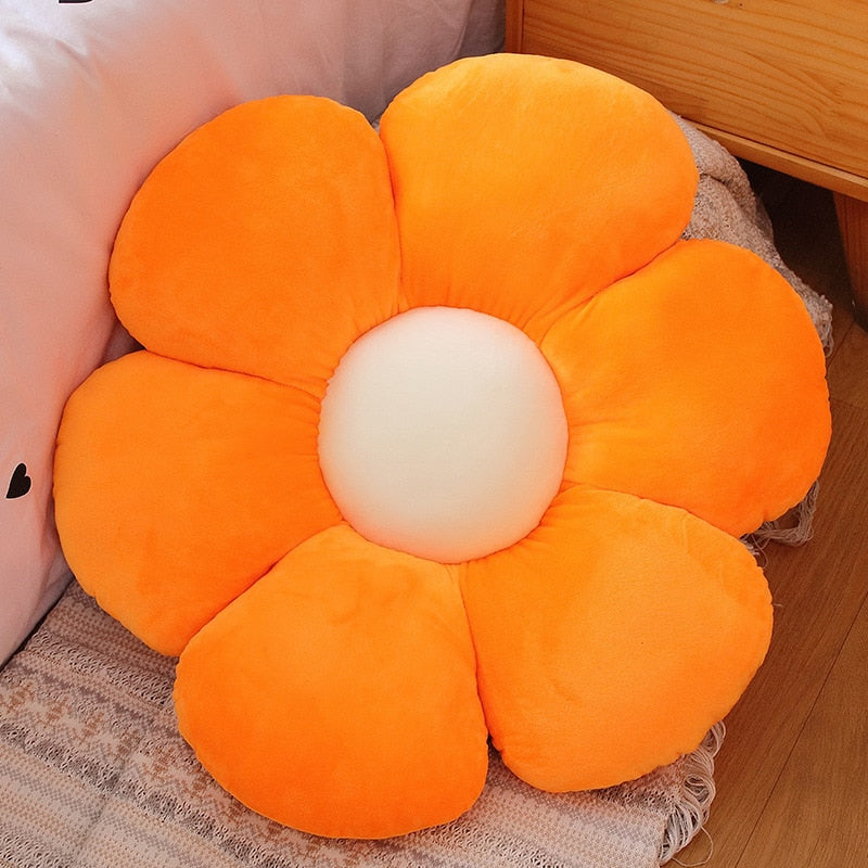 Beautiful Colorful Flower Plush Pillow Toy