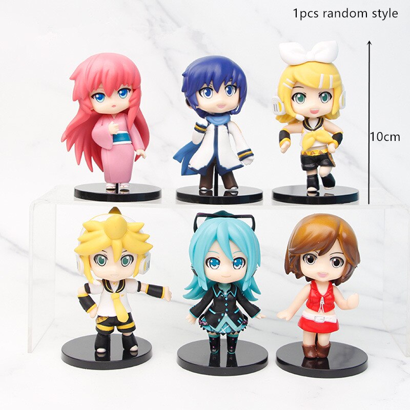 New 10cm Mini Q Posket  Hatsune Miku Action Figure