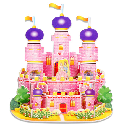 Kids 3D Stereo Puzzle Cartoon House