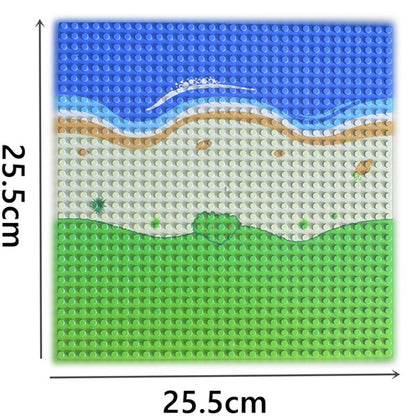 Base Plates Plastic Baseplates Dots Assembly Blocks