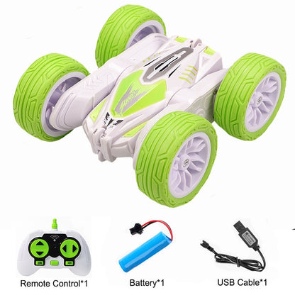 Radio Remote Control Car Double Side RC Stunt