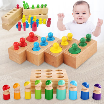 Montessori Cylinder Socket Puzzles Toy