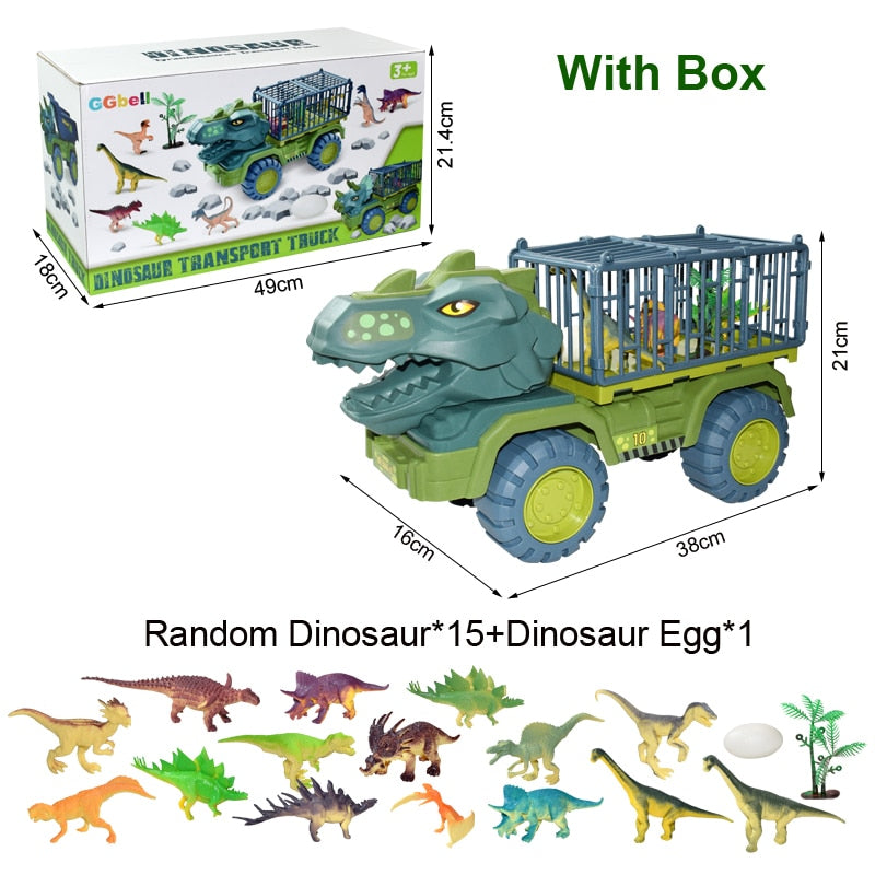 Children Dinosaur Transport Car Toy Oversized