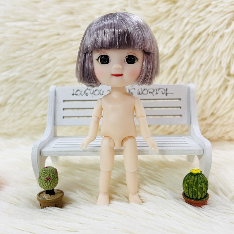 Mini Naked Body DIY Toy Dolls