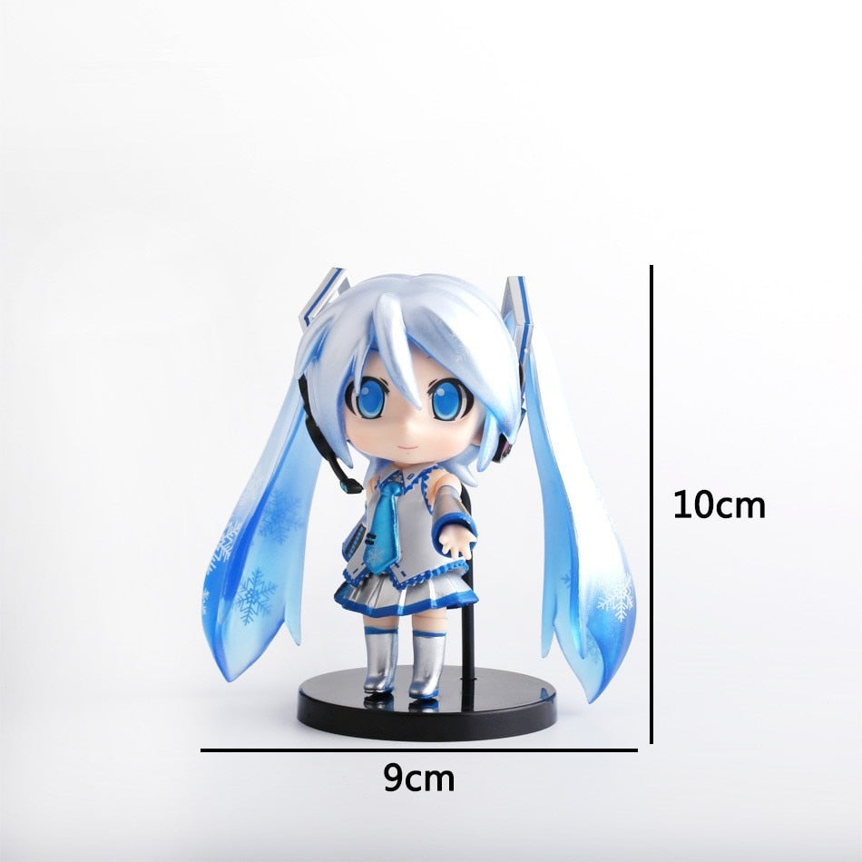 New 10cm Mini Q Posket  Hatsune Miku Action Figure