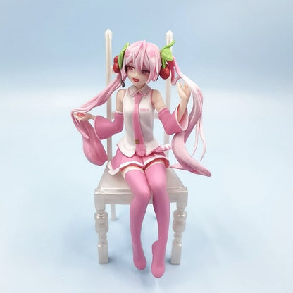 New 10cm Mini Q Posket  Hatsune Miku Action Figure