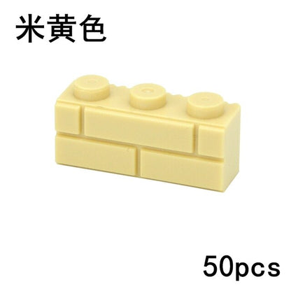 Thick Wall Figures Bricks Compatible Dots Building