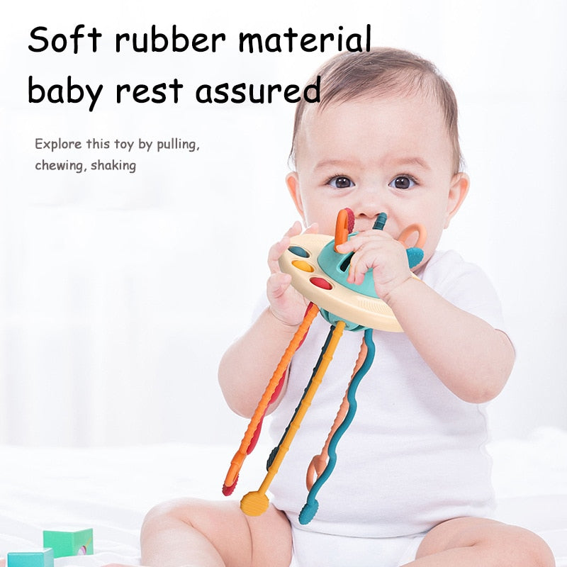 Baby Soft Finger Training Toy Silicone Fun