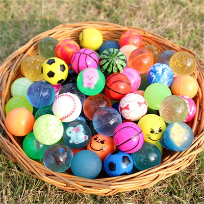 Small Jumping Rubber Ball Anti Stress Bouncing Balls