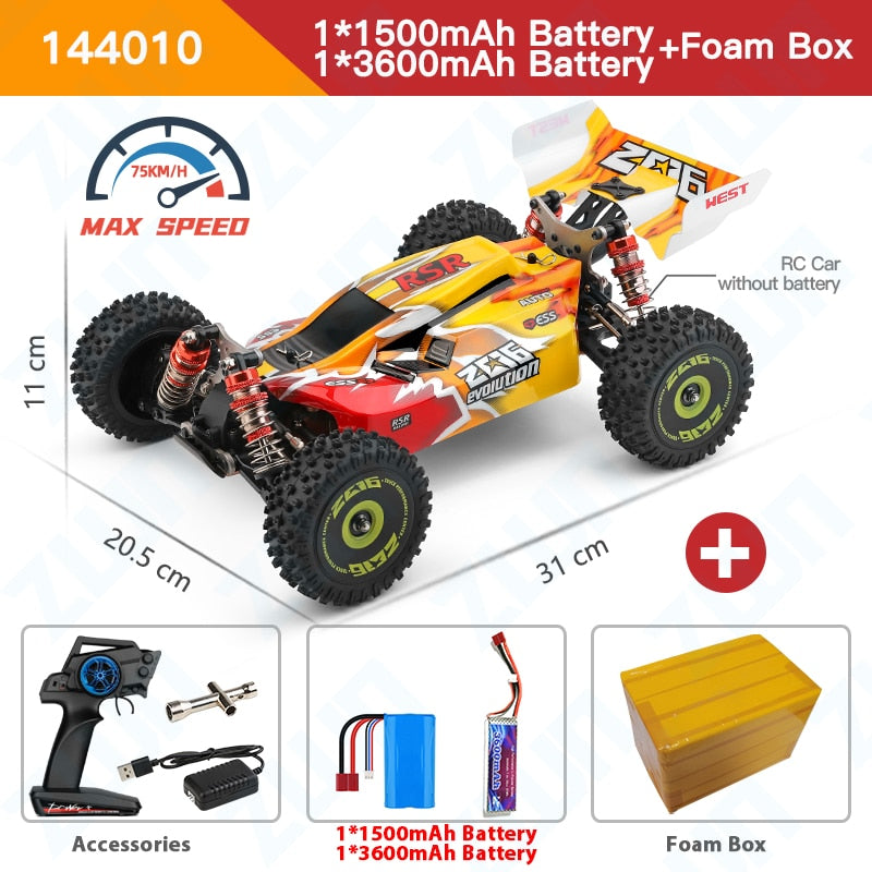 RC Car Brushless Electric High Speed Off-Road Toys