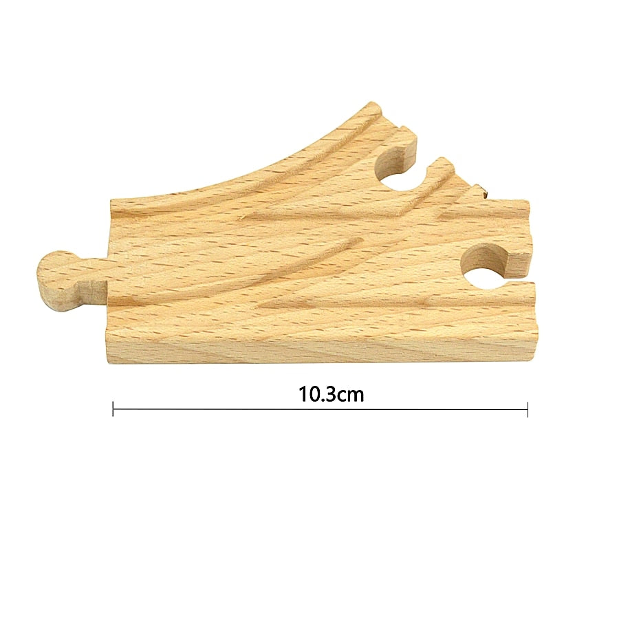 Wooden Track Railway Toys Beech Train