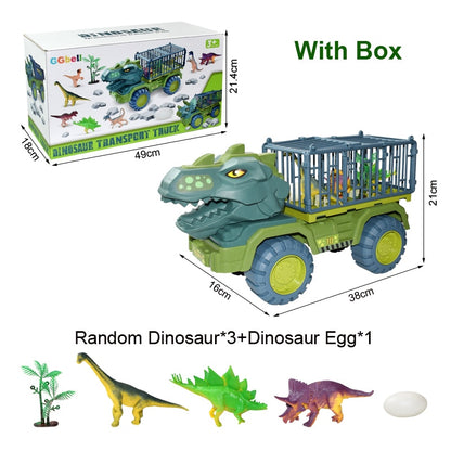 Children Dinosaur Transport Car Toy Oversized