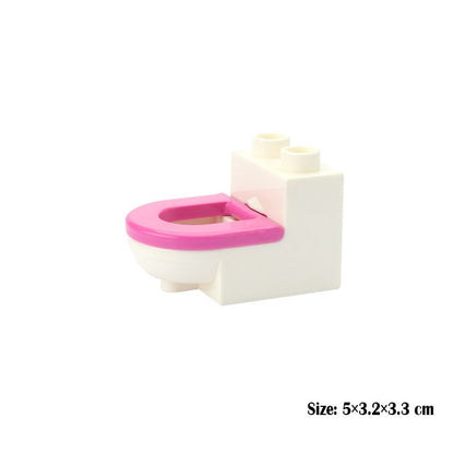 Play House Scenes Assemble Brick Toy