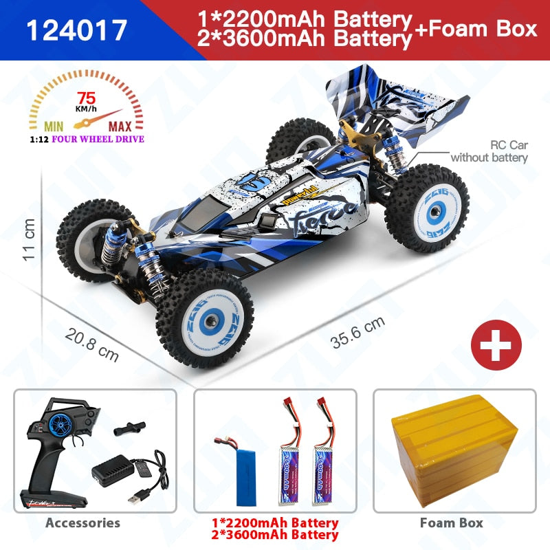 Car Brushless 4WD Electric High Speed Off-Road