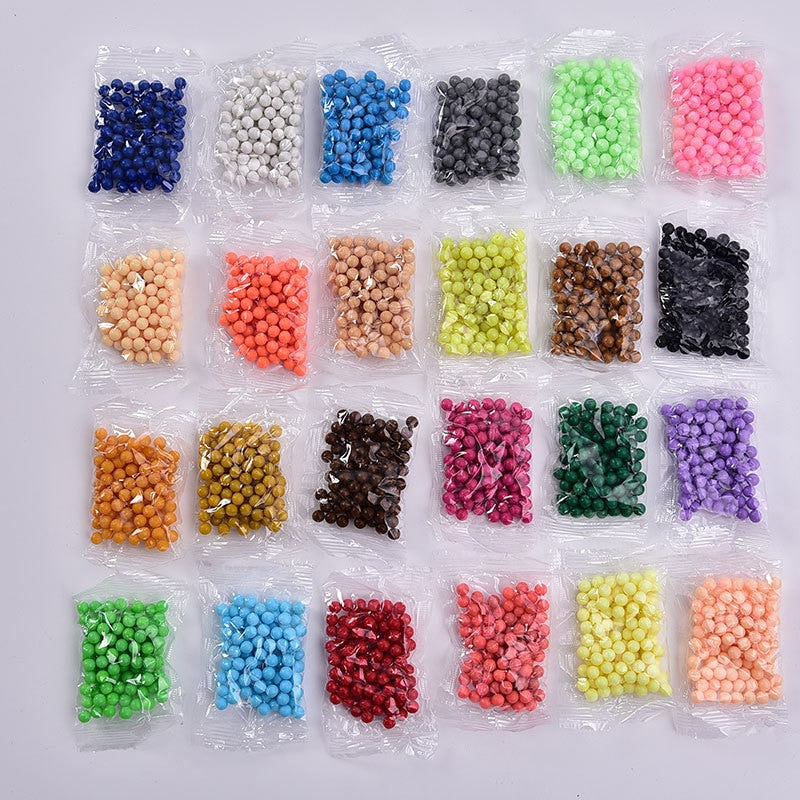 Water spray beads 24 colors Refill Beads puzzle