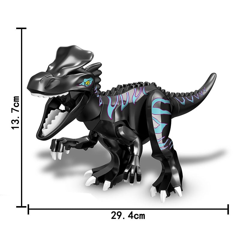 Brutal Raptor Building Jurassic Blocks