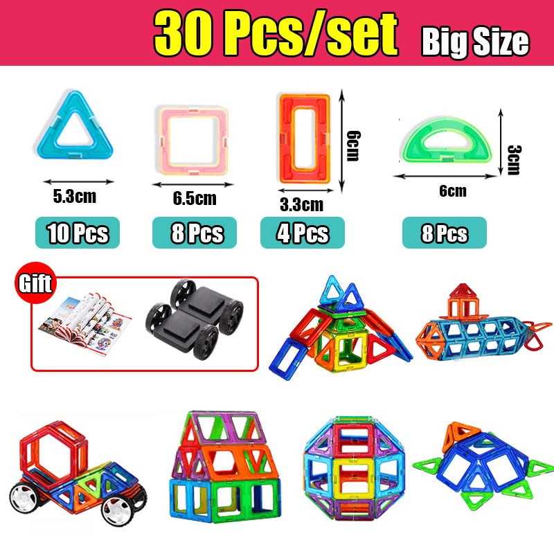 Mini Size Magnetic Designer Magnet Building Blocks