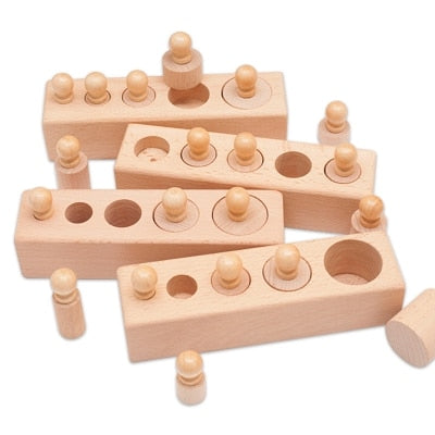 Montessori Toys for  Baby Pull Carrot Set Wooden Toy