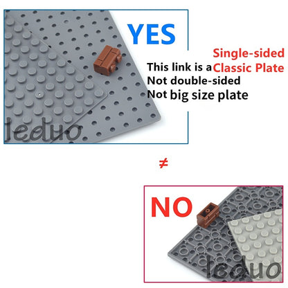 Base Plates Plastic Baseplates Dots Assembly Blocks