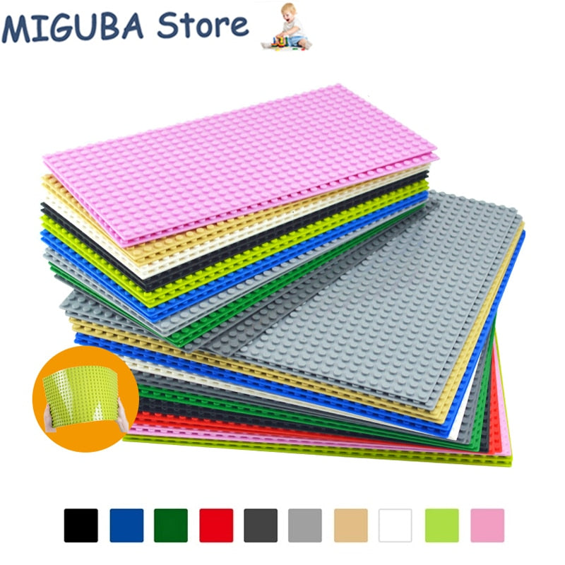 Base Plates Plastic Baseplates Dots Assembly Blocks