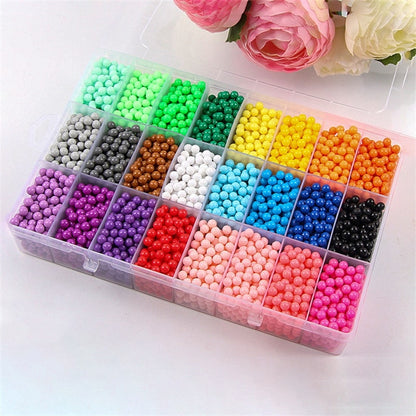 Water spray beads 24 colors Refill Beads puzzle