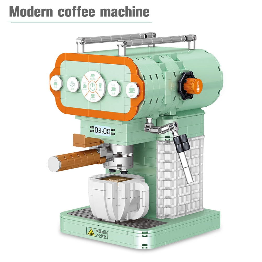 Mini Blocks Creative Coffee Machine