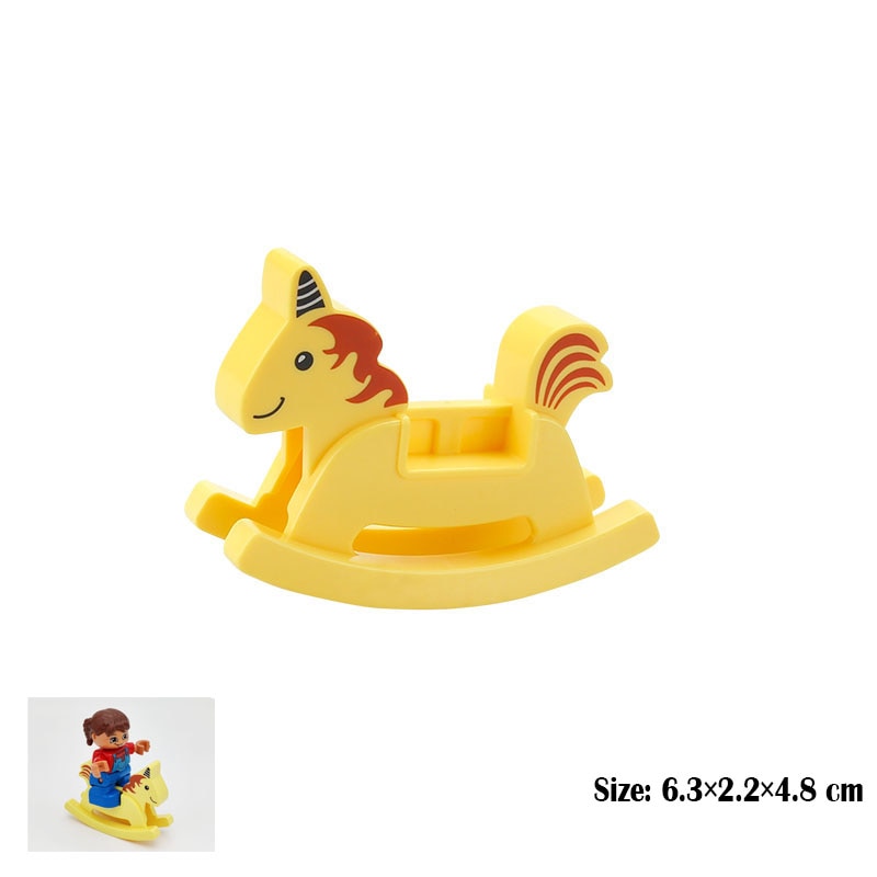 Play House Scenes Assemble Brick Toy