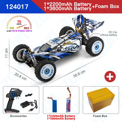 Car Brushless 4WD Electric High Speed Off-Road