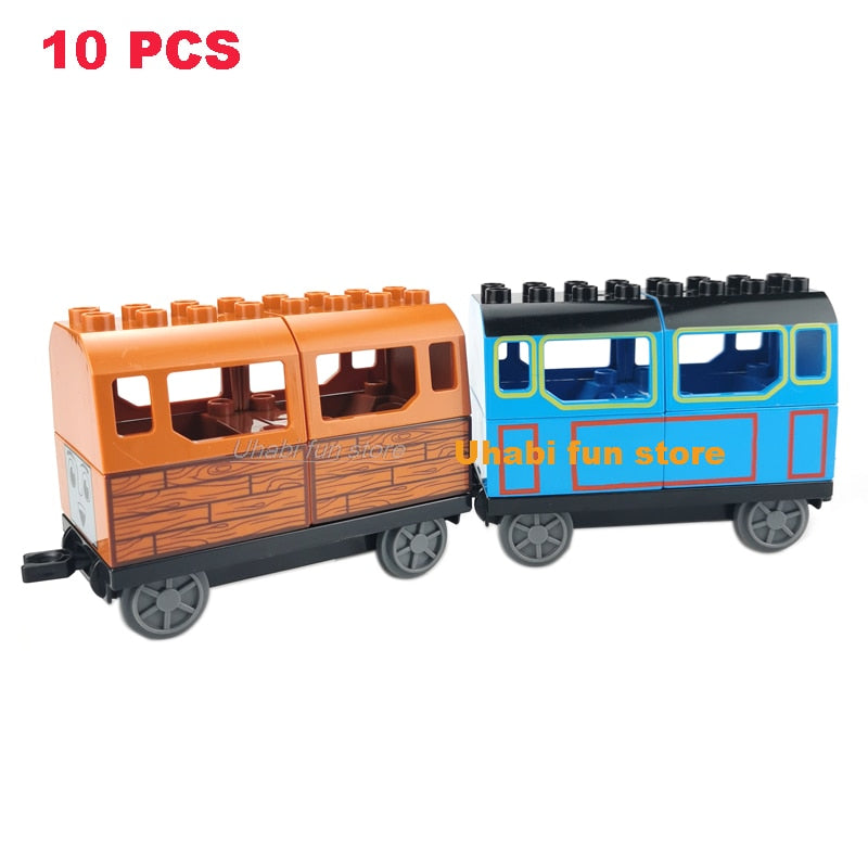 Rail Transport Big Size Building Blocks Creative