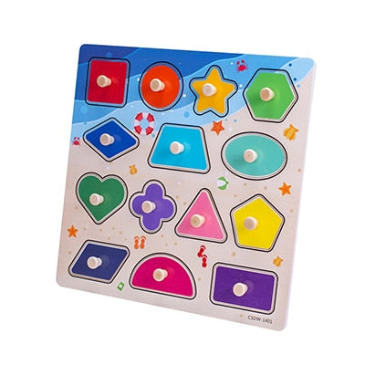 Montessori Wooden Baby Game Puzzles for Kids