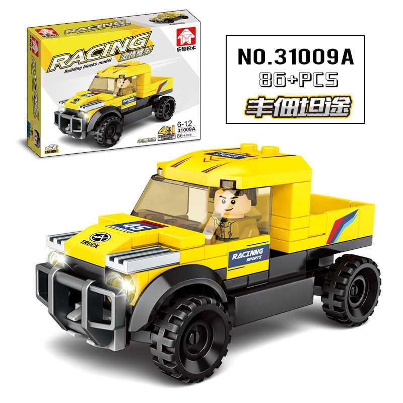 City Speed Champions Car Building Blocks