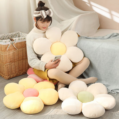 Beautiful Colorful Flower Plush Pillow Toy