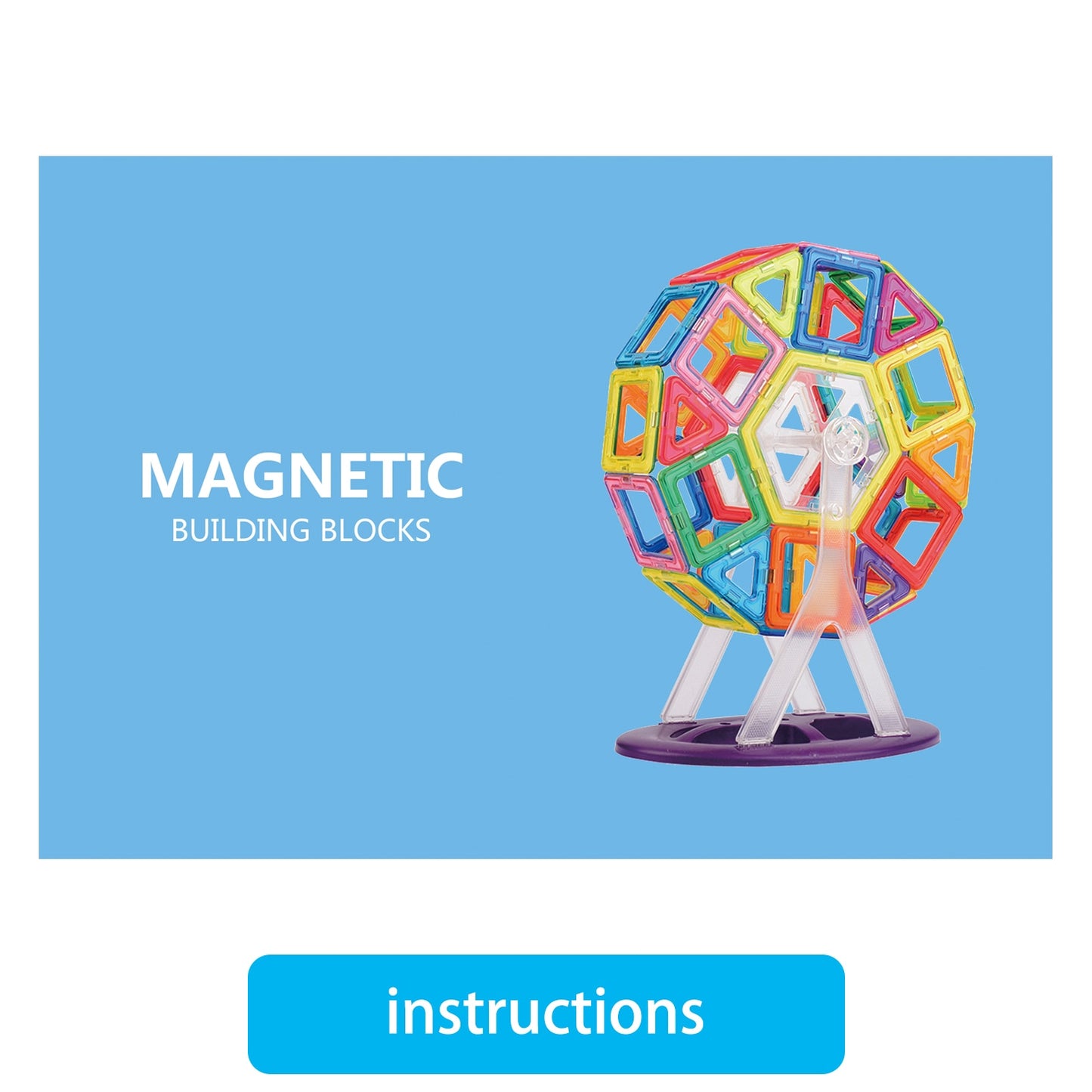 Big Size Magnetic Designer Magnet Building Blocks