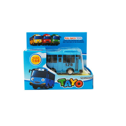 Cartoon TAYO Bus Kids Toys Mini Pull Back Car