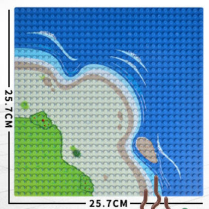 City Road Street Baseplate Straight Crossroad Curve