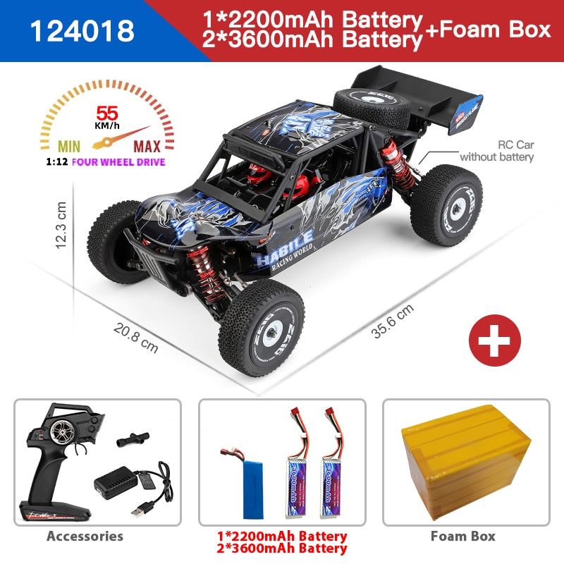 Car Brushless 4WD Electric High Speed Off-Road