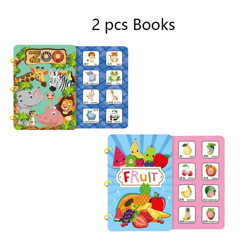 Kid Quiet Busy Book Montessori Baby Educational Toy