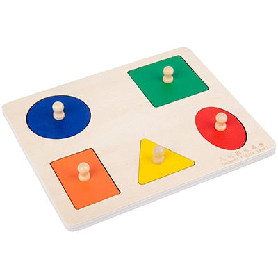 Montessori Wooden Baby Game Puzzles for Kids