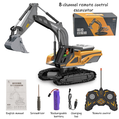 Large Alloy Remote Control Excavator