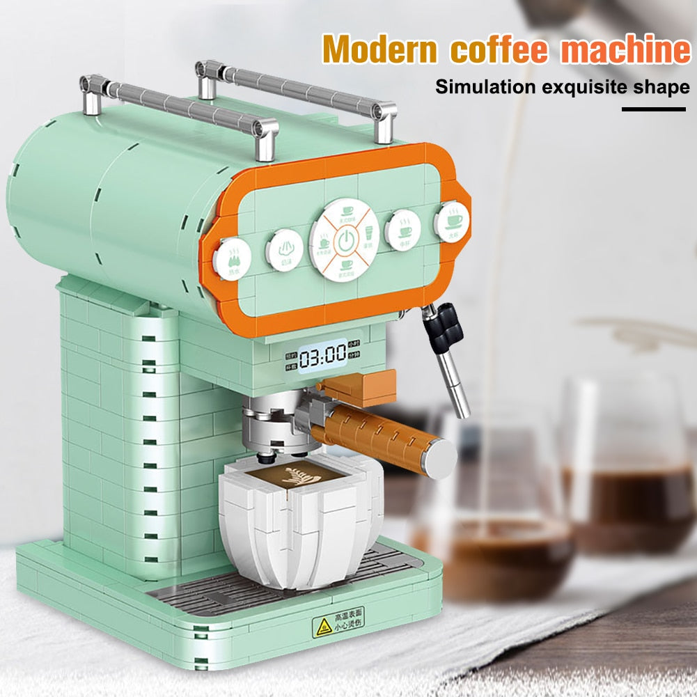 Mini Blocks Creative Coffee Machine