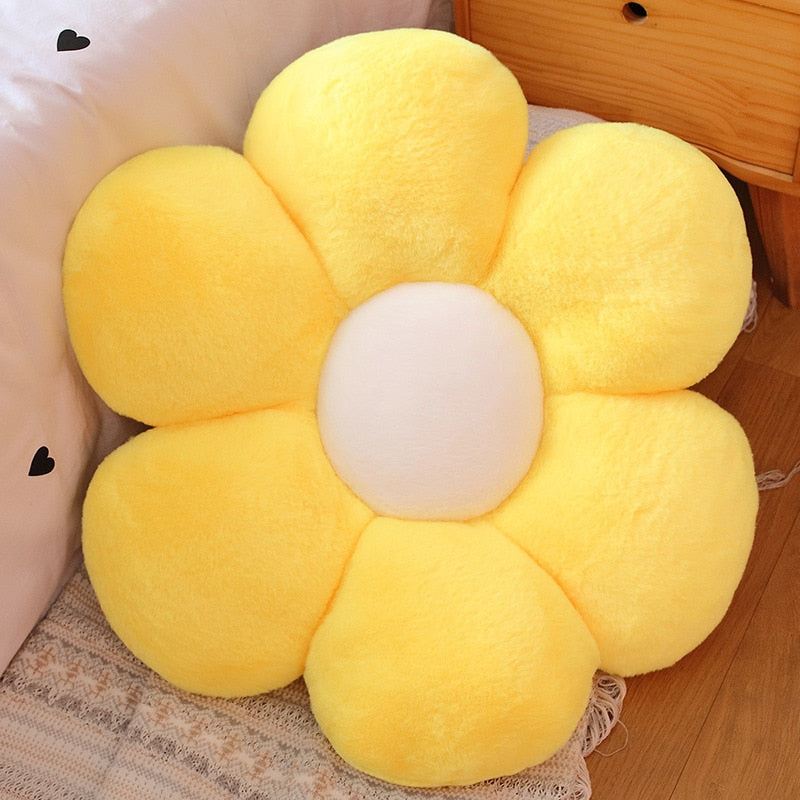 Beautiful Colorful Flower Plush Pillow Toy