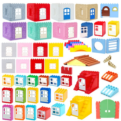 Big Particles Building Blocks House Parts Accessory