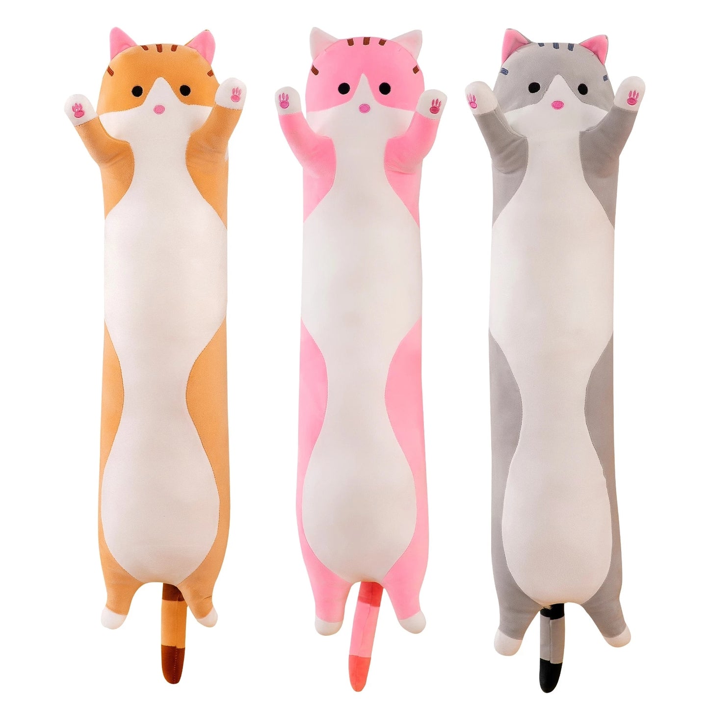 Cute Soft Long Cat Pillow Plush Toys