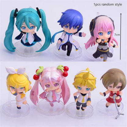 New 10cm Mini Q Posket  Hatsune Miku Action Figure