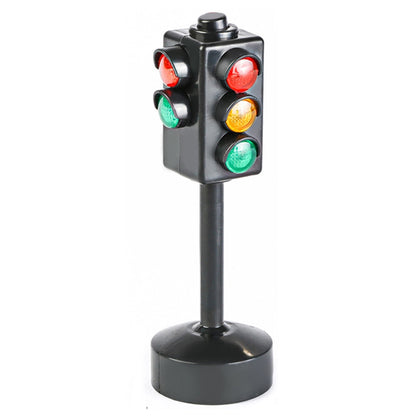 Mini Traffic Signs Road Light Block with Sound LED