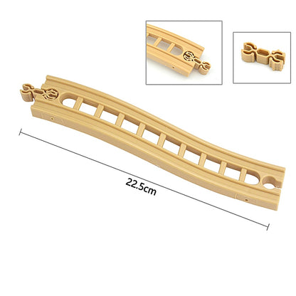 Wooden Track Railway Toys Beech Train